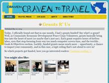 Tablet Screenshot of craventotravel.com